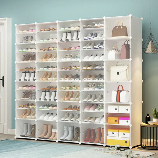 Shoe Storage Organzier Tower, Modular Cabinet for Space