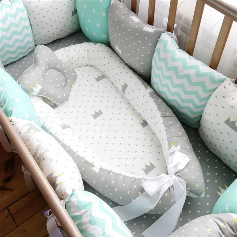 Baby Nest Bed Portable Crib Travel Bed