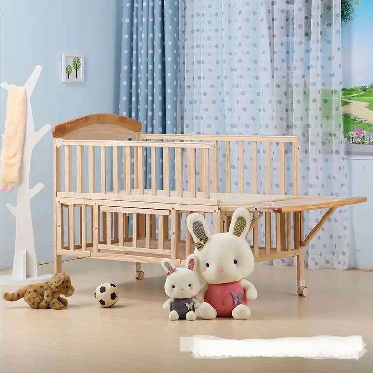 Baby Cribs Bedding Solid wood  baby nest