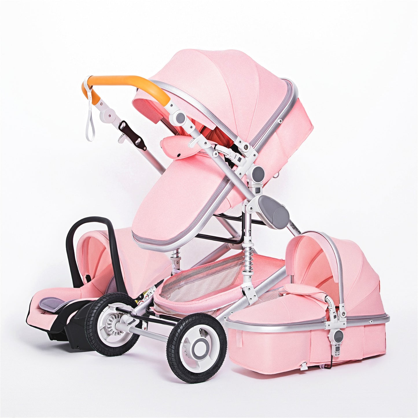 3 in 1 Luxurious Baby Stroller