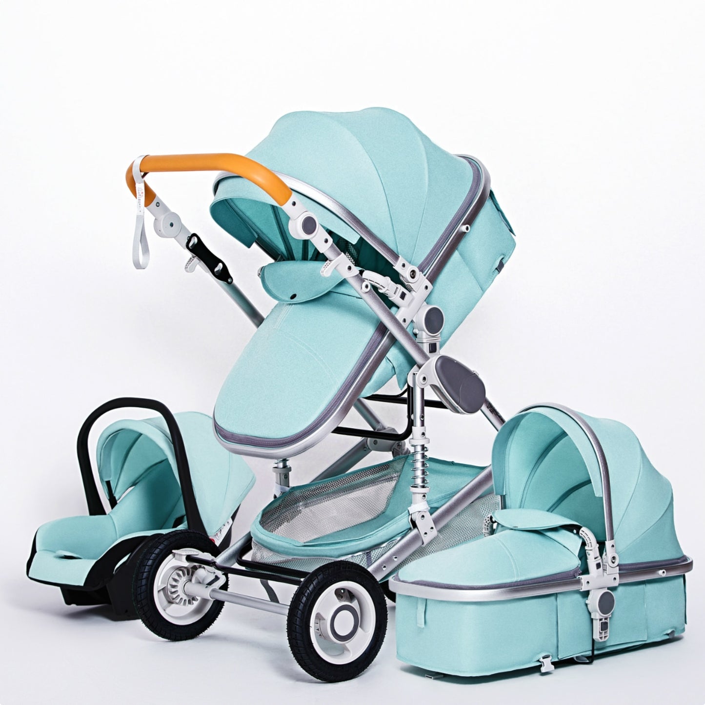 3 in 1 Luxurious Baby Stroller