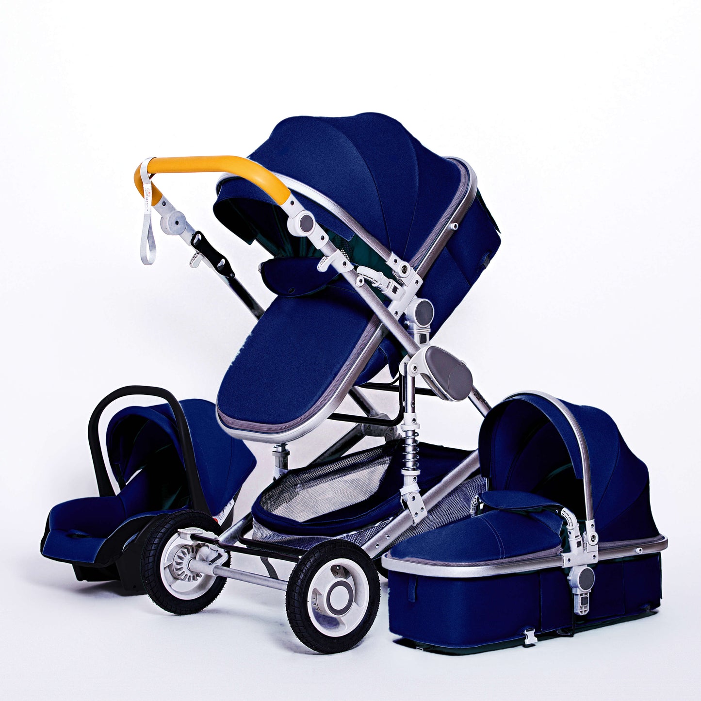 3 in 1 Luxurious Baby Stroller