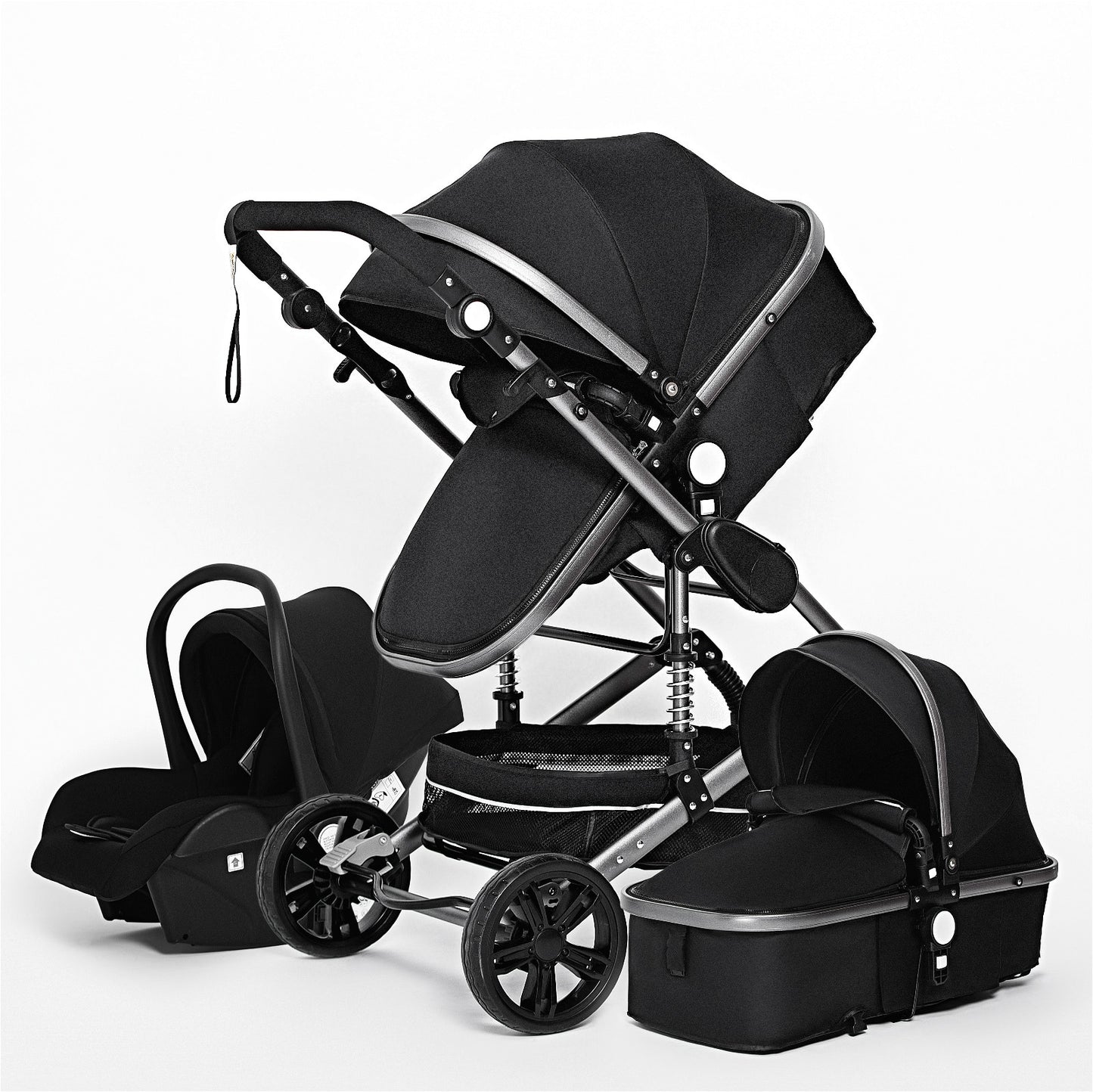 3 in 1 Luxurious Baby Stroller